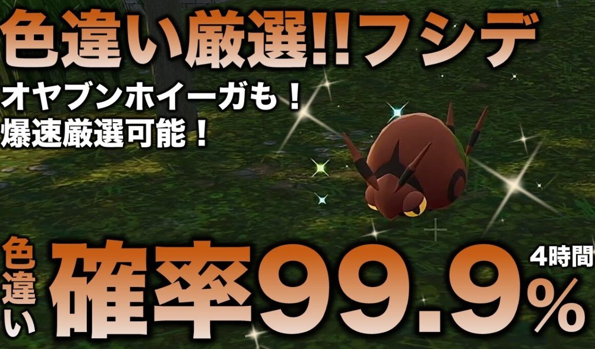 【決定版!!】フシデ・ホイーガ・ペンドラー色違い厳選の最終結論!!【ポケモンZA】