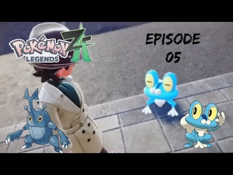Pokemon Legends Z-A Episode 05 Side Missions & A Froakie Obstacle Course