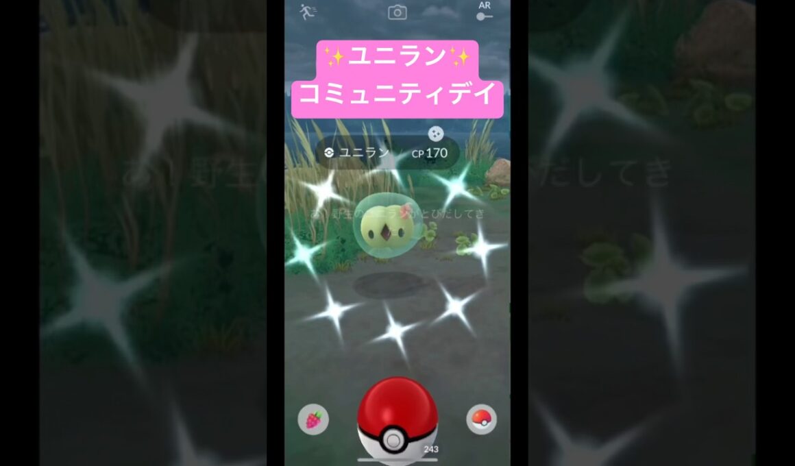 ユニランコミュニティデイ❣️ #ポケモンgo #ポケモン #pokemongo #pokemon
