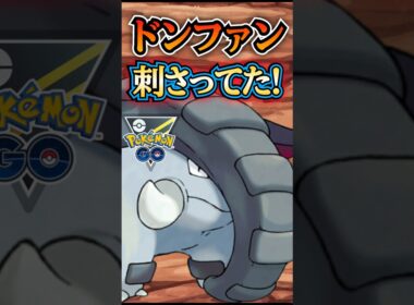 ドンファン一貫で!!【ポケモンGO】【GOバトルリーグ】