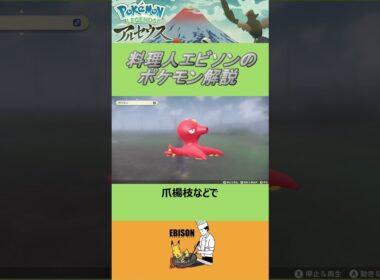 エビソンのポケモン解説174　#ポケモン #レジェンズ  #オクタン