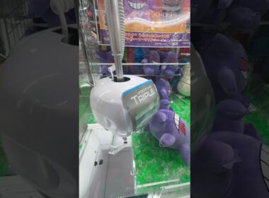 ゲンガーゲットだぜ！　#ポケモン #ラウンドワン #クレーンゲーム #ゲンガー