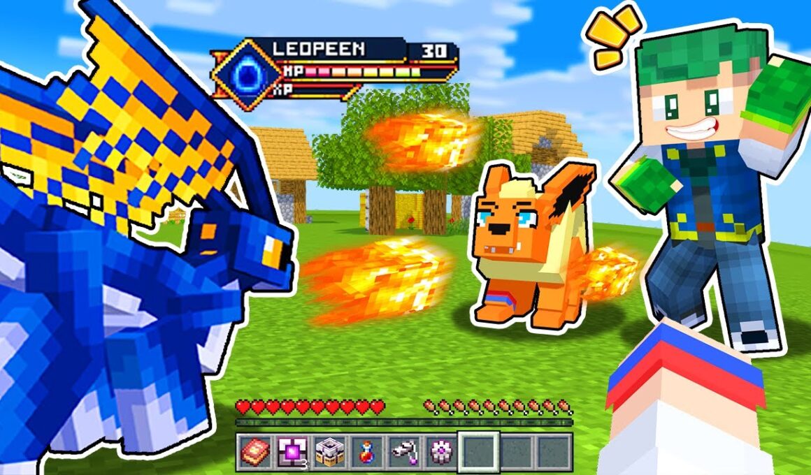 モンスターを捕まえて育成しろ！伝説の『クラフティモン』を仲間にするマインクラフト💥❤️【まいくら・Minecraft】よろずや🍭