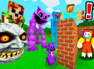 超怖いバケモノたちから生き残ろうとした結果！？【まいくら・マインクラフト】