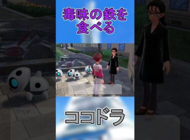 食事に毒を盛られて絶叫するココドラ【ポケモンZA】