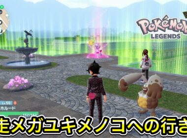 【レジェンズZA】暴走メガユキメノコへの行き方