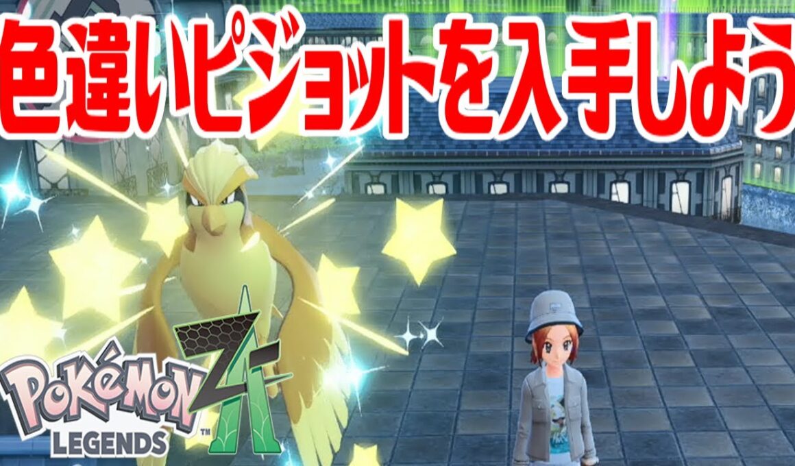 【ポケモンZ-A】色違いピジョットを入手しよう【Pokémon LEGENDS Z-A】