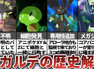 徐々に正体が判明したジガルデの歴史を徹底解説【歴代ポケモン】
