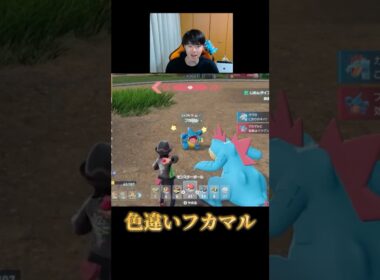 色違いフカマルをストーリー進行中に普通に出してしまった男【ポケモンZA】#shorts #ポケモン #つっつー #pokemon