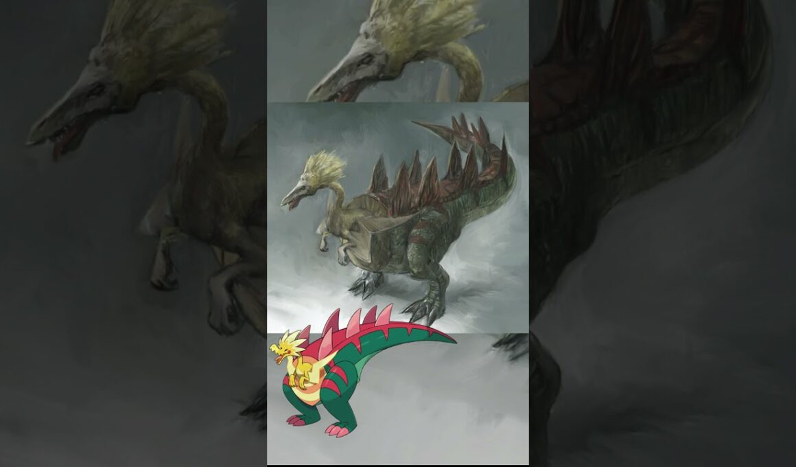 化石復元ミス モンスター【パッチラゴン】リアルに復元。Remodeled Dracozolt