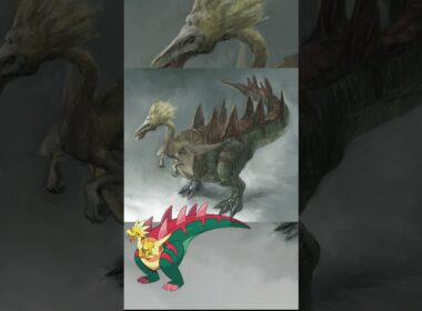 化石復元ミス モンスター【パッチラゴン】リアルに復元。Remodeled Dracozolt