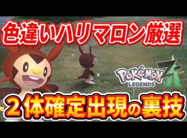 【ポケモンZA】ハリマロンが確定出現！色違いハリマロンを簡単にゲットできる裏技【ポケモンレジェンズZA】