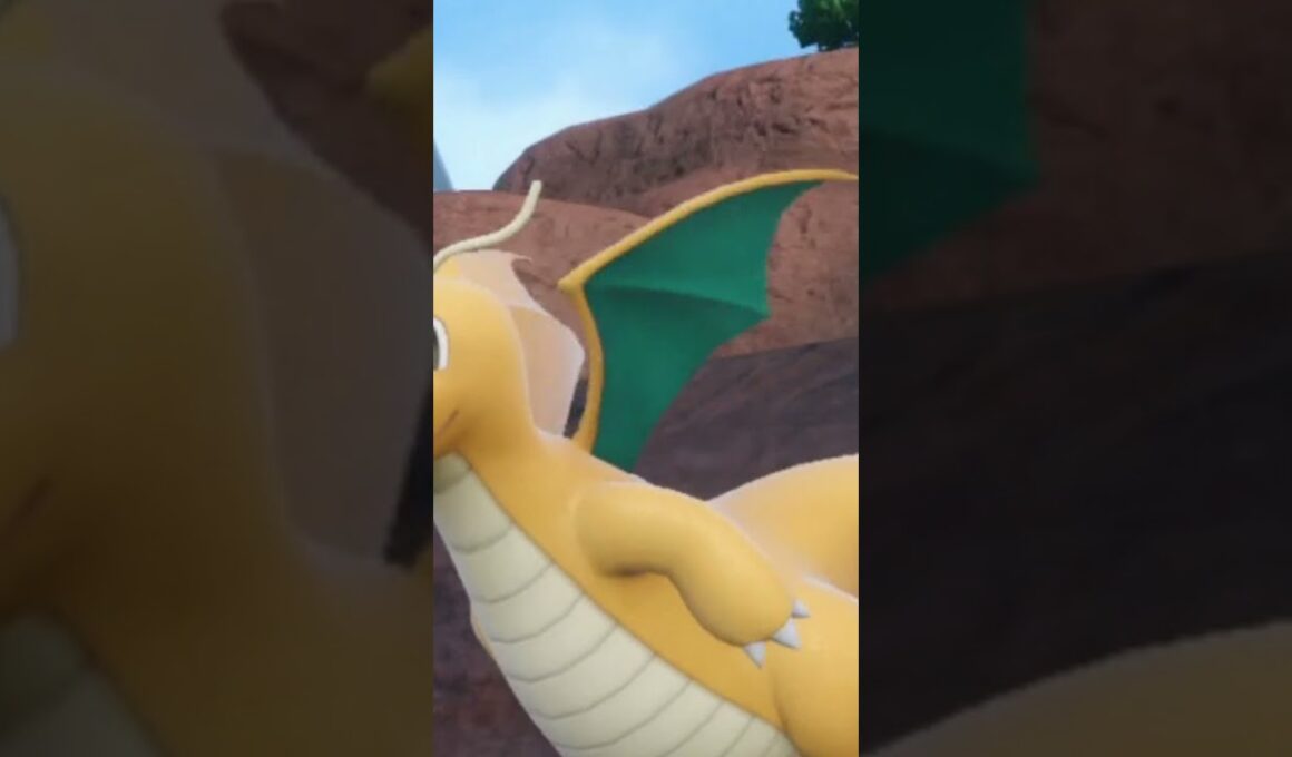 カイリュー体重　小さい羽、翼 #ポケモン #ポケモンza #ポケモンsv #カイリュー