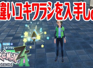 【ポケモンZ-A】色違いユキワラシを入手しよう【Pokémon LEGENDS Z-A】