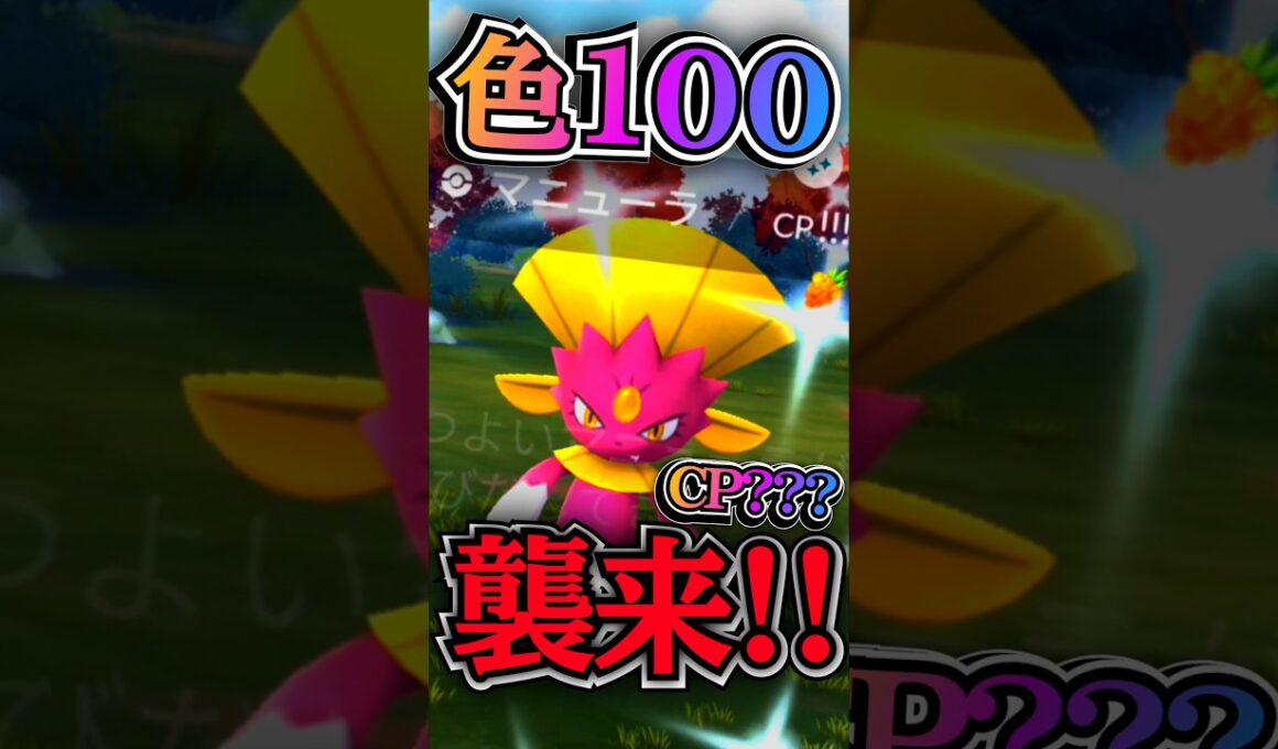 【神】強すぎるマニューラ【ポケモンGO】【ポケットモンスター】