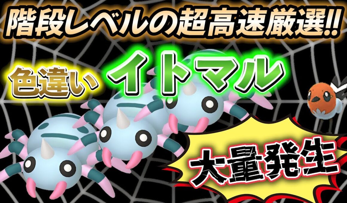 【ポケモンZA】超スピード放置厳選！！簡単な方法でイトマルやヤヤコマの色違いを大量にゲットする方法【ポケモン攻略】