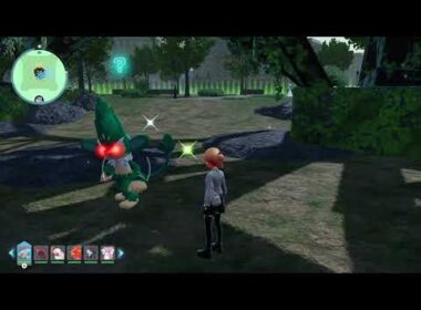 ポケモンZA　オヤブン　ヤナッキー　色違い　6~8秒にかけて画面が2回グルッと動きます