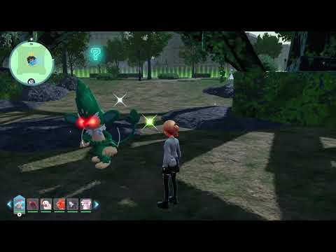 ポケモンZA　オヤブン　ヤナッキー　色違い　6~8秒にかけて画面が2回グルッと動きます