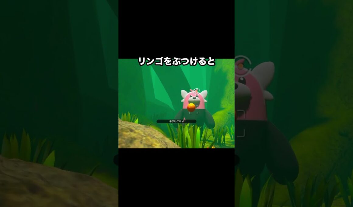 【恐怖映像】群れでプレイヤーを襲うキテルグマ #ポケモン #newポケモンスナップ