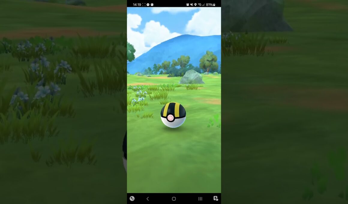 [ポケモンGO] シビシラス色違いGETだけど色違い分かりづらい🥺