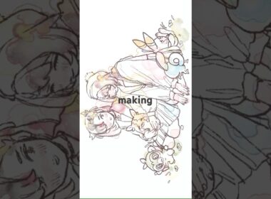 #ポケットモンスター #ポケモン剣盾 #pokemon #illustration #artwork #イラスト #メイキング #モルペコ #procreate #メッソン #ヒバニー #マリィ