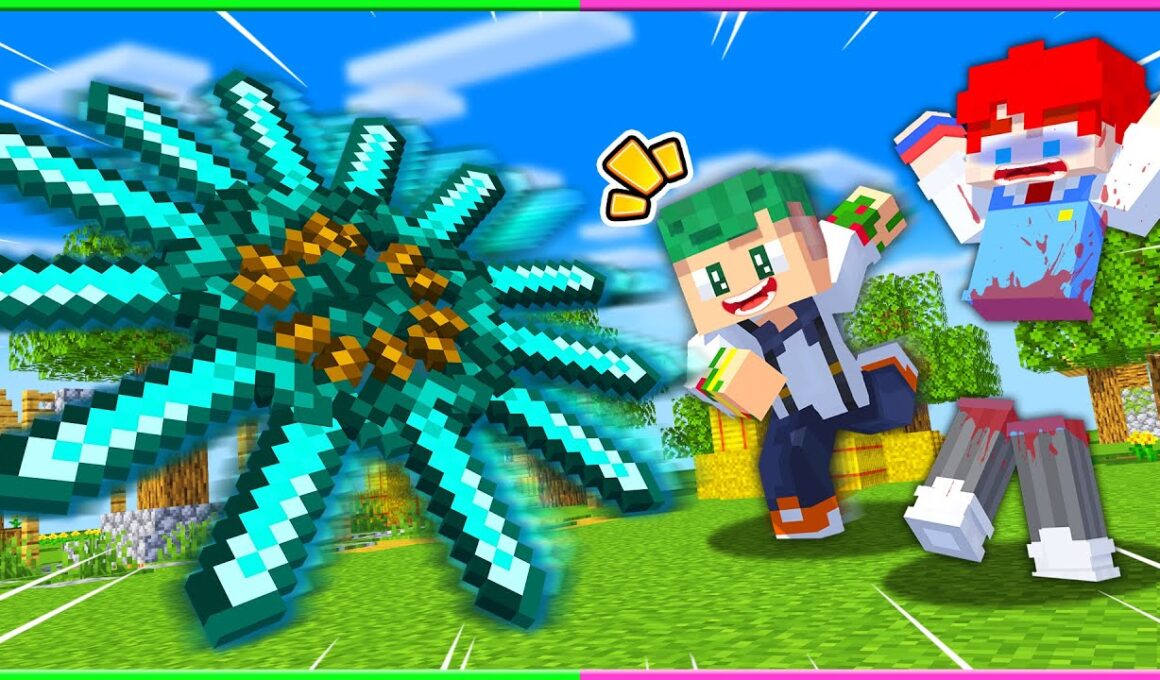 武器を最強に改造してサバイバル！？見たことない武器を作るマインクラフト💥🔨💨【まいくら・Minecraft】よろずや🍭