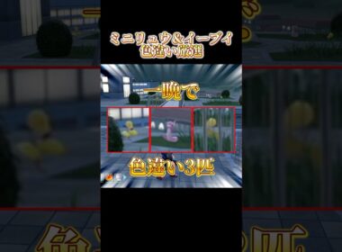 ポケモンZA、色違いミニリュウとイーブイを放置で簡単に捕まえられる件 #ポケモン #pokemon #포켓몬ZA #色違い #shinyhunting
