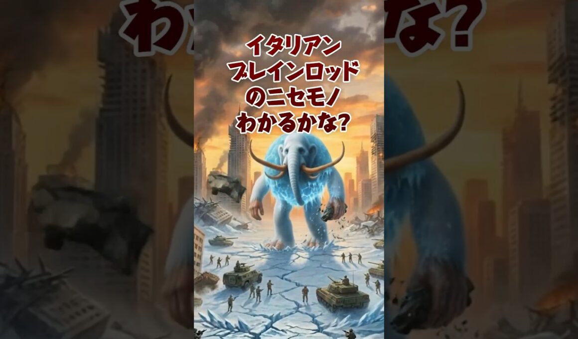 ブレインロットのニセモノわかるかな⁉️ #italianbrainrots#roblox #イタリアンbrainrot
