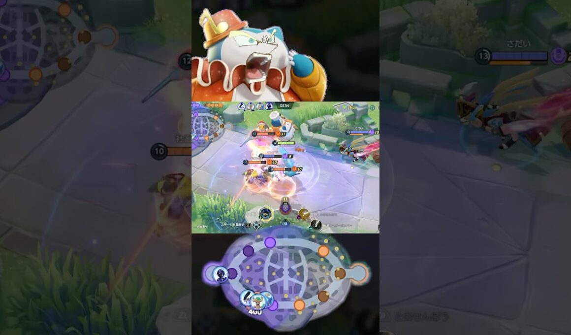 カッコよすぎるファットマン・カビ 【ポケモンユナイト】#ポケモンユナイト #ユナイト #ポケユナ #ポケモン #pokemonunite カビゴン ダークライ ソロラン勝ち方