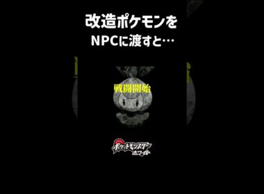 改造産の色違いポケモンをNPCに渡すと・・・【ポケモンBW】【検証】【チート】