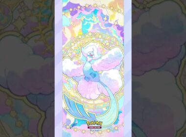 【ポケポケ】メガチルタリスのイマーシブカードを見てみよう #ポケモン  #ポケポケ #ポケカアプリ