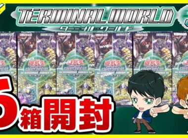 【#遊戯王】今年もやってきたターミナル復刻！6箱開封「TERMINAL WORLD 3 (ターミナルワールド3 ) 」TW02【#開封】