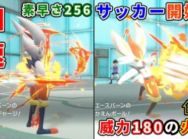 ポケモン界のサッカー選手「エースバーン」を活躍させたい！【ポケモンSV】