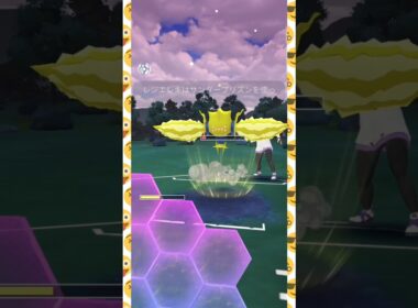 #レジエレキの新技撃てるの早すぎだろ！#ポケモンgo #ポケモン #pokemongo