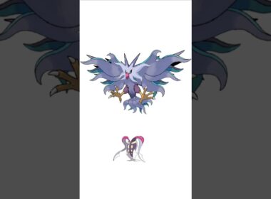 サンダー＋カラマネロ。宇宙鳥　#ポケモンフュージョン #メガカラマネロ #改造ポケモン  #伝説のポケモン #色違いポケモン