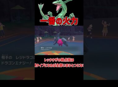 一番火力が出る型 レックウザ