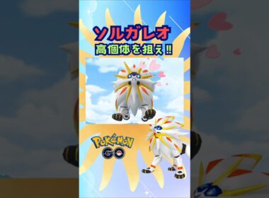 ソルガレオ高個体を狙え！！【ポケモンGO】
