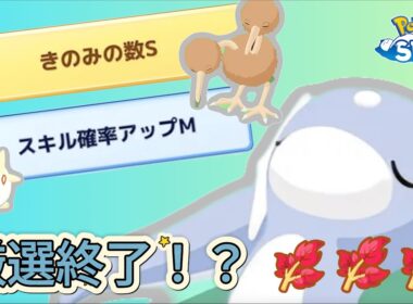 【ポケモンスリープ】ヌイコグマ厳選しようとしたら、まさかの別ポケモンの厳選終了！？