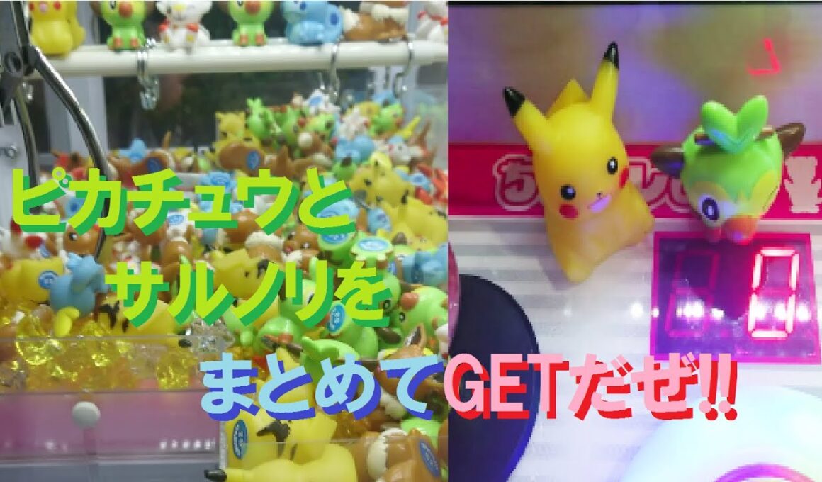 【Game】ピカチュウとサルノリをまとめてGETだぜ[!!