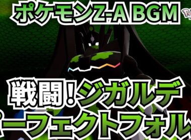 【ポケモンZ-A BGM】ジガルデ パーフェクトフォルム【20分耐久】【高音質】