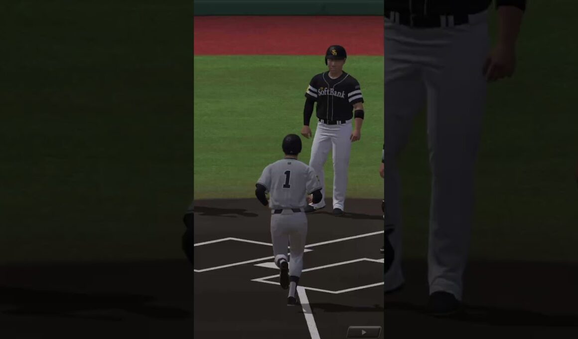 3ボール2ストライク...ボール球ヒットで決したわねwww【プロスピa】【リアタイ】#Shorts