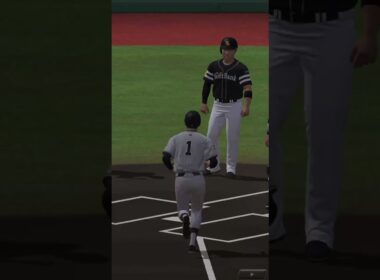 3ボール2ストライク...ボール球ヒットで決したわねwww【プロスピa】【リアタイ】#Shorts