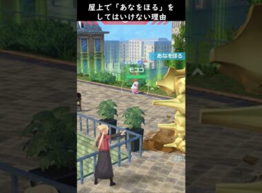 【ポケモンZA】屋上で「あなをほる」をしてはいけない理由1選