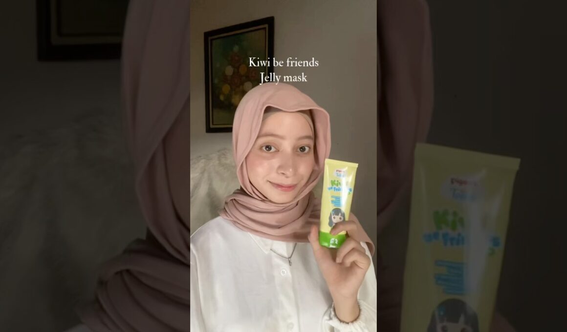 Siapa nih yang udah cobain jelly maskk yang kiwiii be friends😋 #pigeonteensindonesia