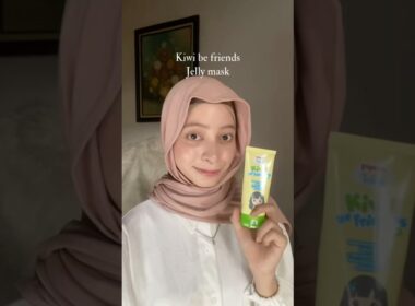 Siapa nih yang udah cobain jelly maskk yang kiwiii be friends😋 #pigeonteensindonesia