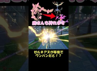 最強ギガインパクト使いのミミロップさん【ポケモンZA】 #ショート動画 #pokemon