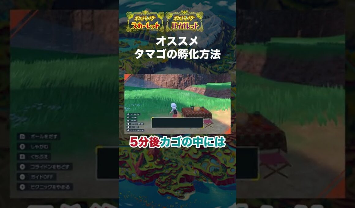 【ポケモンSV】オススメのタマゴ孵化方法 #ポケモン #shorts