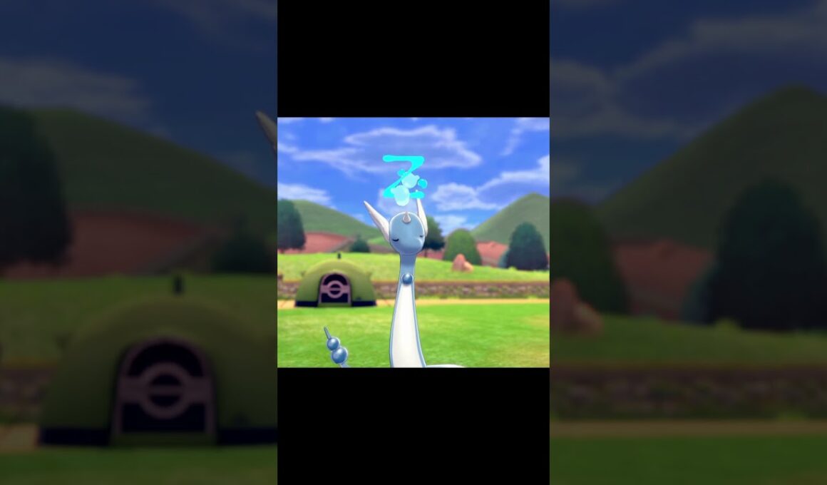 うとうとするハクリュー　#Shorts