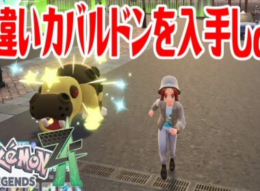 【ポケモンZ-A】色違いカバルドン(♂)を入手しよう【Pokémon LEGENDS Z-A】