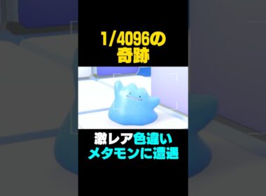 【ポケモンSV】色違いメタモンブロックに遭遇するなんて聞いてないw【ブルレク】 #ポケモンSV #メタモン #色違いメタモン #shorts #ブルレク